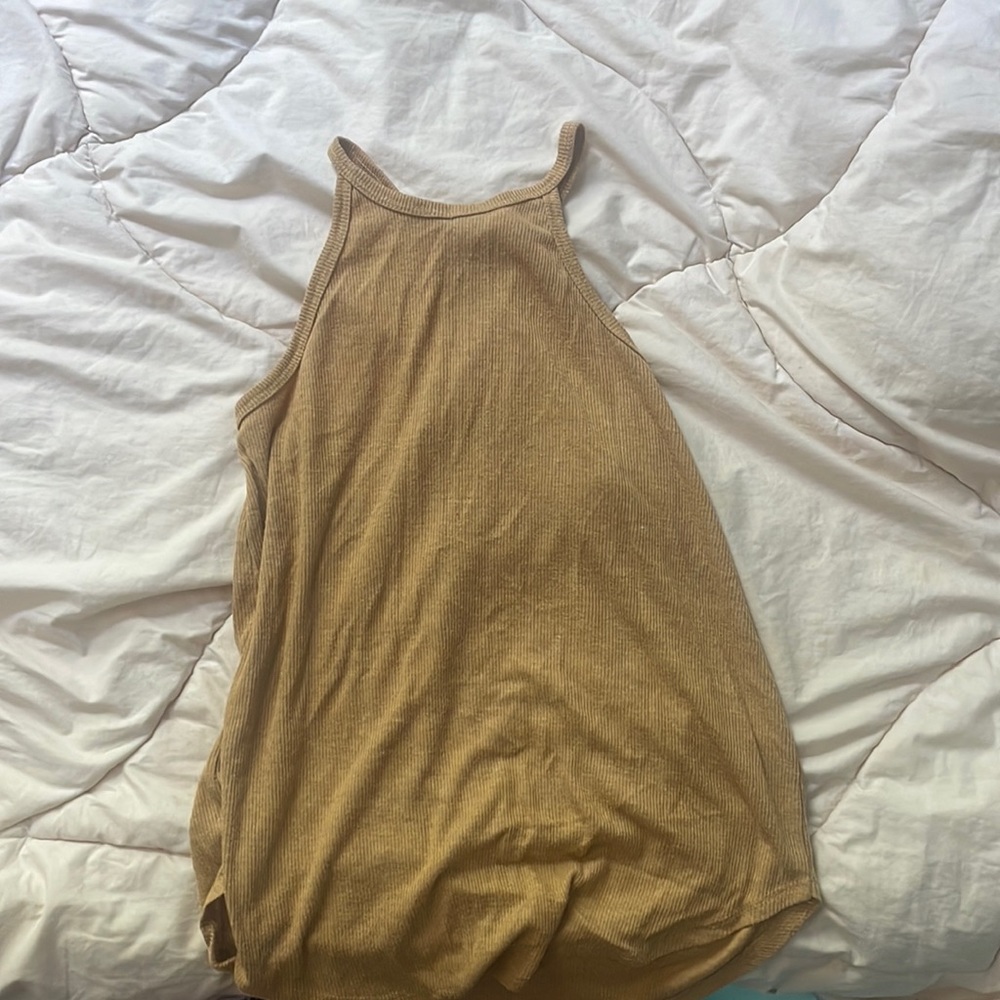 Bozzolo Yellow Tank Top